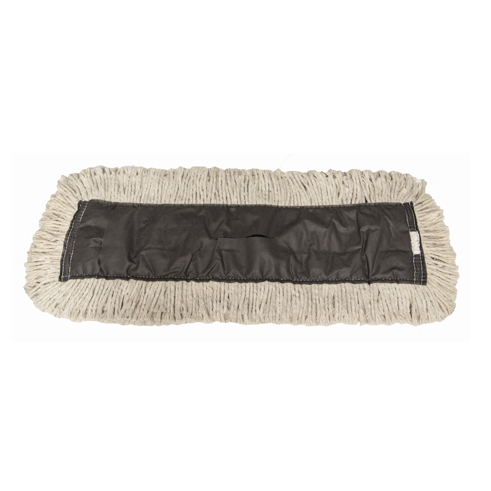 Reliable Brand® 4-Ply White Cotton Disposable Dust Mop Head (5 in. x 48 in., 6 Heads/CS)